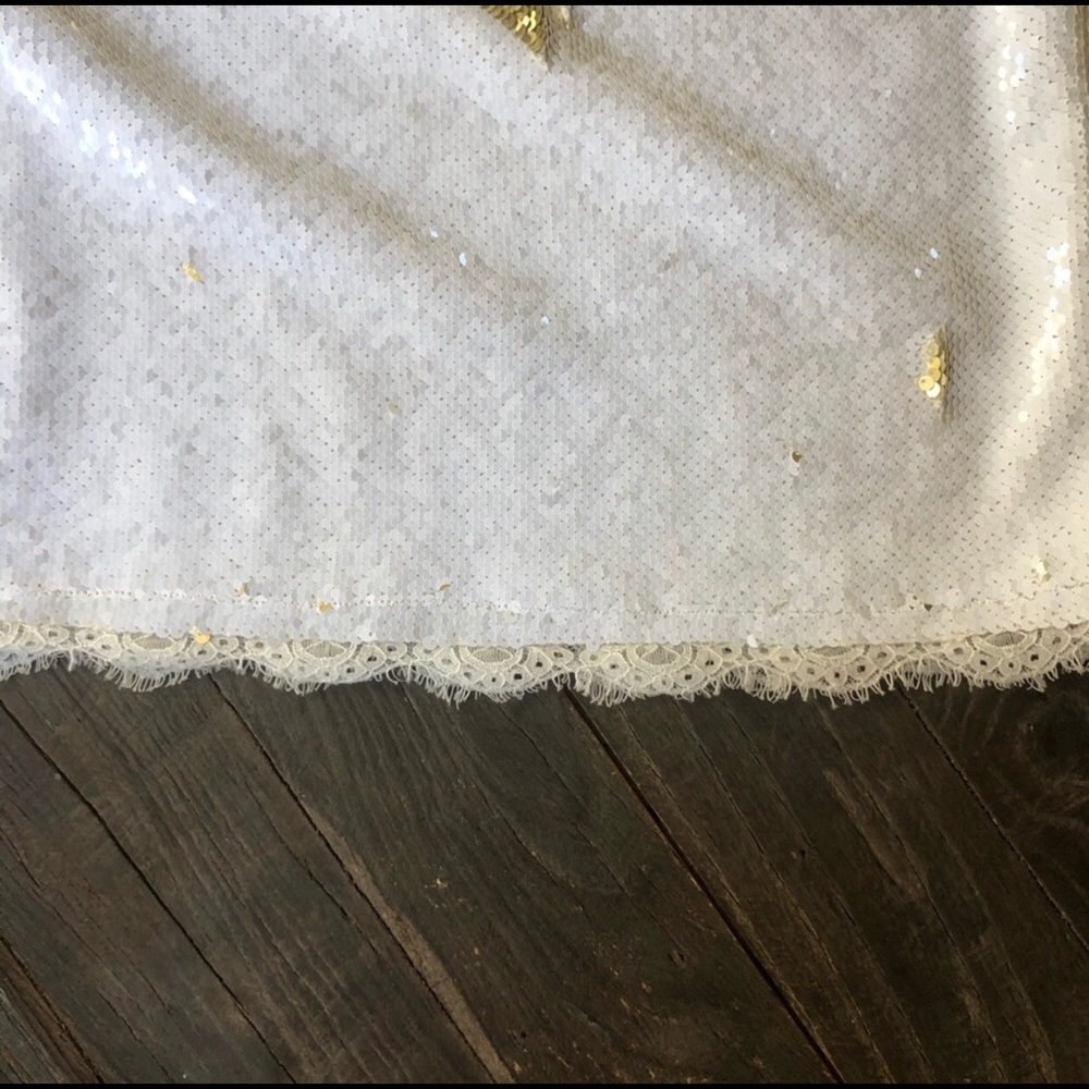 Free People Seeing Double Sequin Slip Dress - Picture 3 of 8